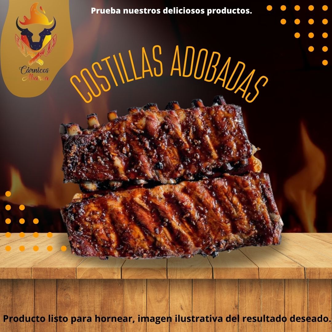 COSTILLAS  ADOBADAS / Precio: $140.00